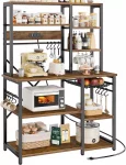 Transform Your Kitchen with the SUPERJARE Large Bakers Rack