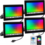 Light Up Your World with CREPOW RGB LED Flood Lights