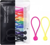 SMART&COOL Reusable Silicone Magnetic Cable Ties: Organize with Ease