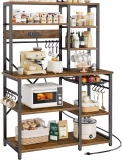 Transform Your Kitchen with the SUPERJARE Large Bakers Rack