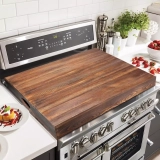 Enhance Your Culinary Space with the Wooden Stove Top Cover Board